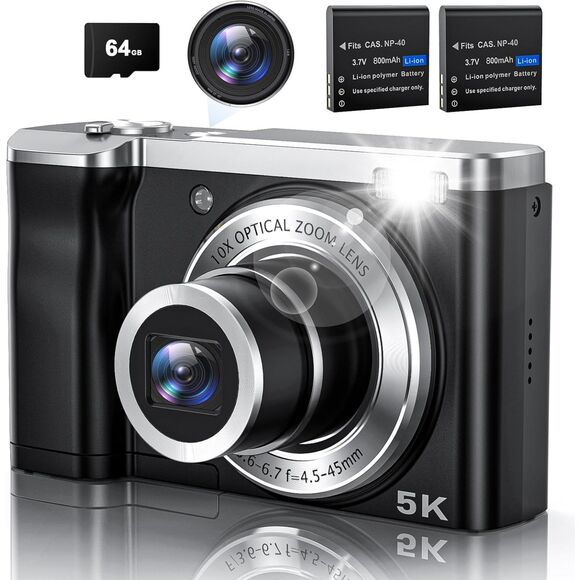 Other - 5K Digital Touch Screen Camera with Vlog Ability